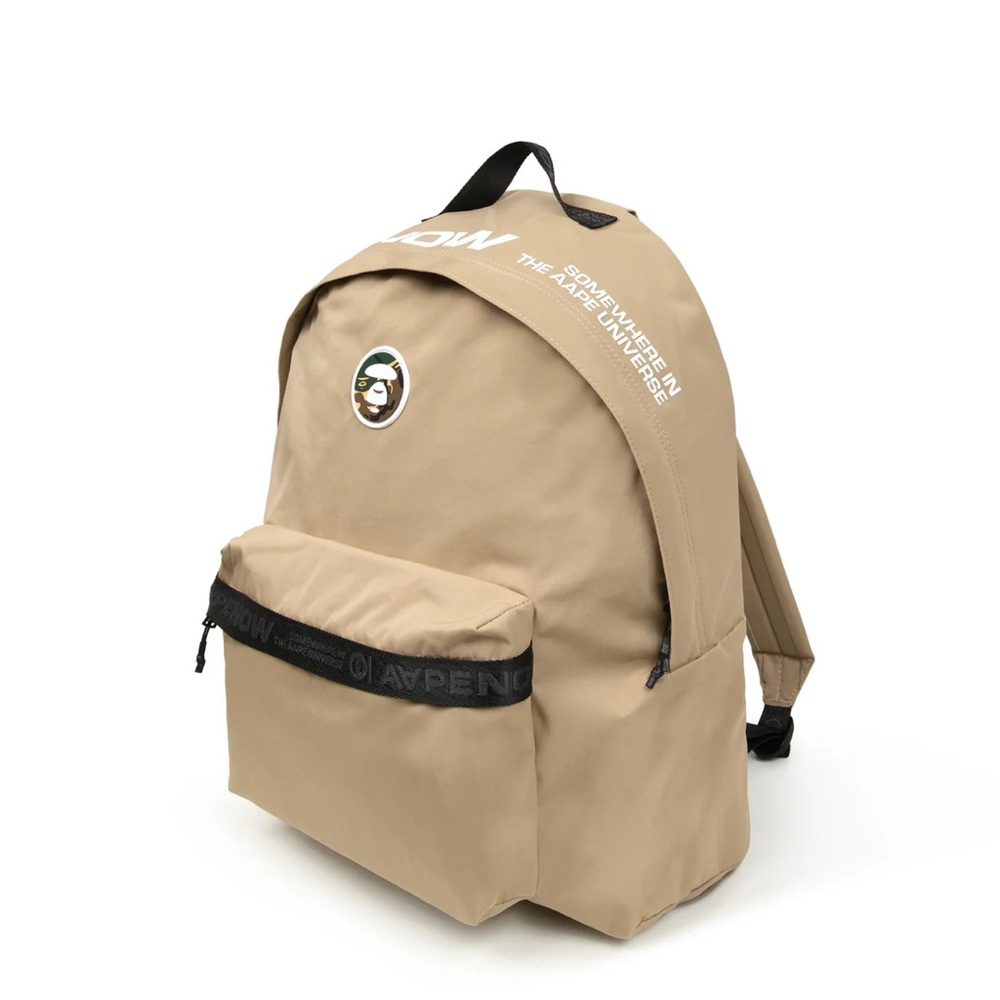 Aape by Bathing Ape MOONFACE PATCH BACKPACK